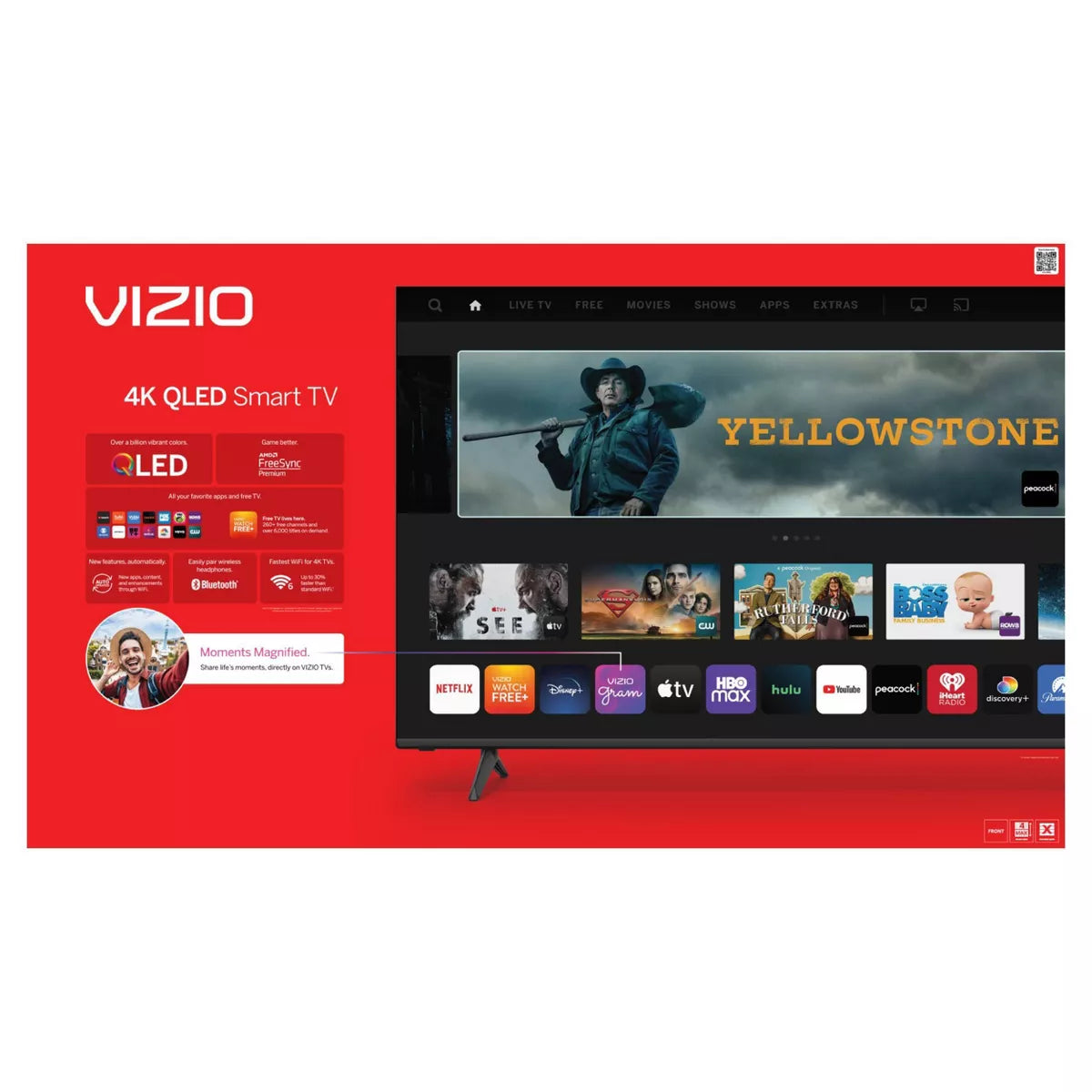 VIZIO Class Quantum 4K QLED HDR Smart TV