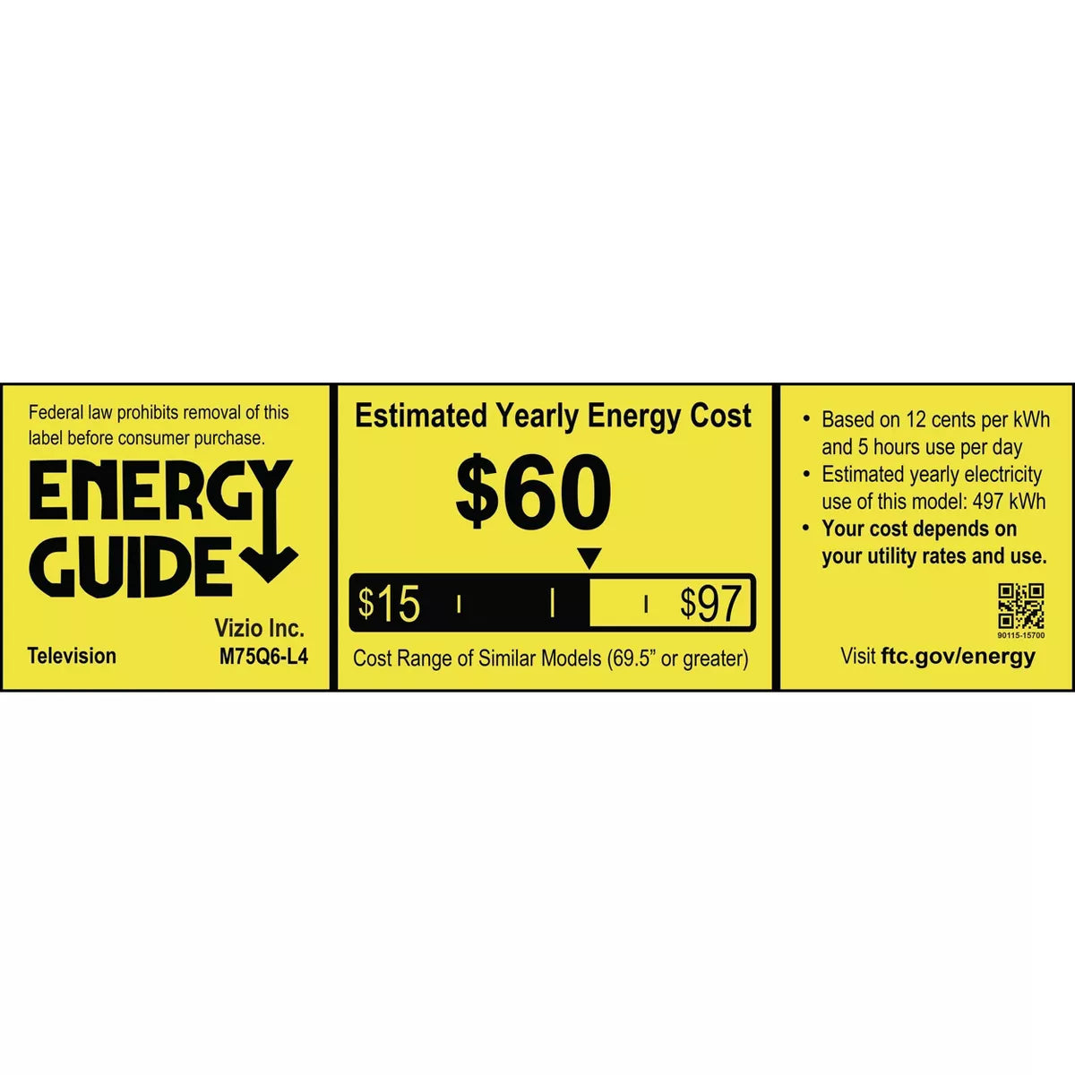 VIZIO Class Quantum 4K QLED HDR Smart TV