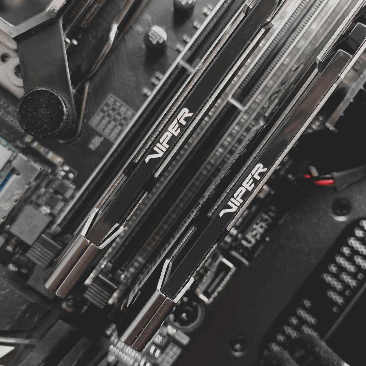 Viper Steel DDR4 8GB (1 X 8GB) 3600Mhz Single W/Gunmetal Grey Heatshield - PVS48G360C8