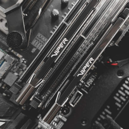 Viper Steel DDR4 8GB (1 X 8GB) 3600Mhz Single W/Gunmetal Grey Heatshield - PVS48G360C8