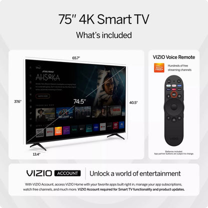 VIZIO Class 4K UHD LED HDR Smart TV
