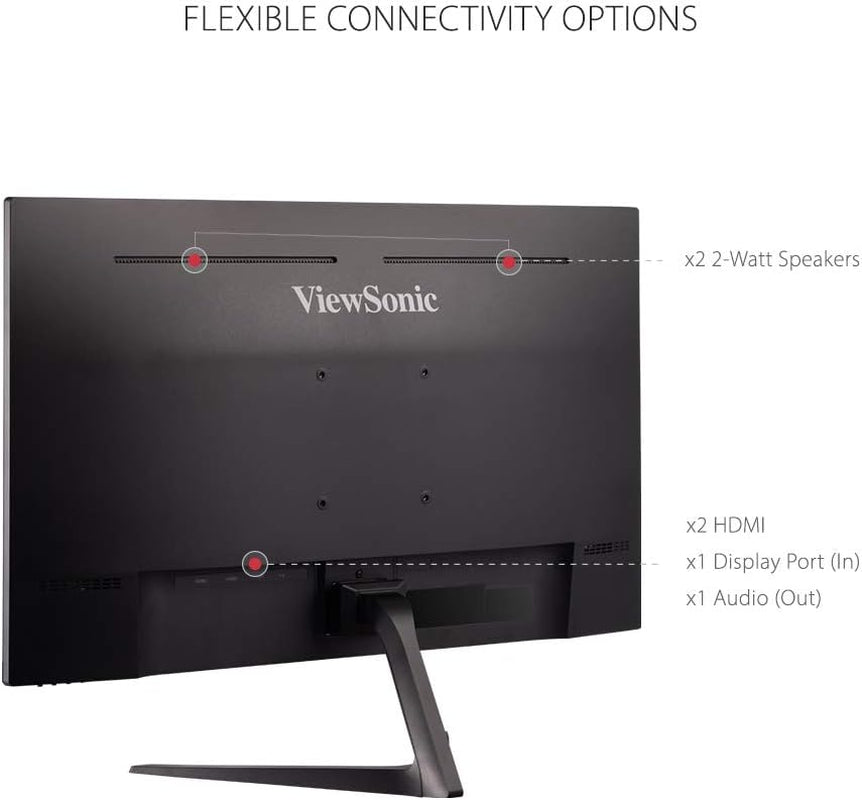 VX2718-P-MHD 27 Inch 1080P 1Ms 180Hz Gaming Monitor with Freesync, Eye Care, HDMI and Displayport